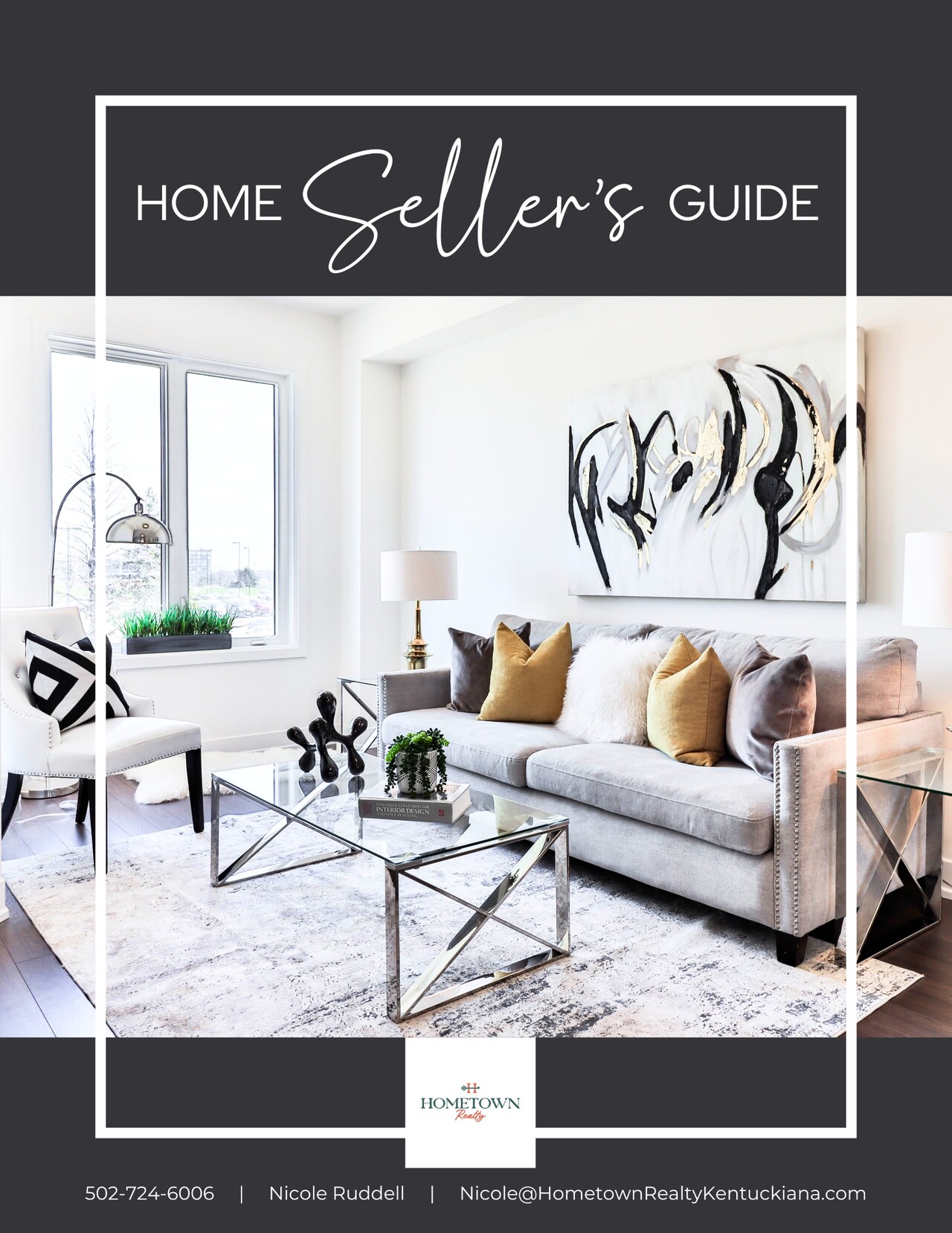 Cover of the free Home Seller’s Guide from Hometown Realty
